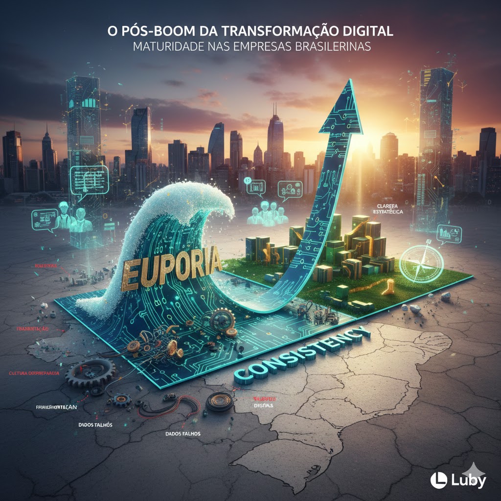 O pós-boom da transformação digital e a maturidade nas empresas brasileiras